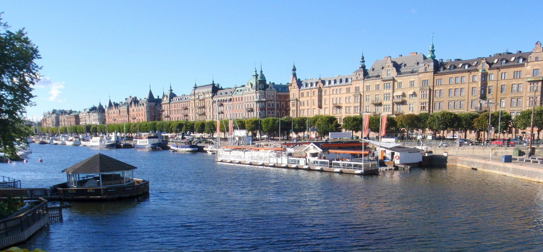 Stockholm Harbor Walk.